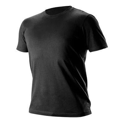 T-shirt nera, taglia L, CE