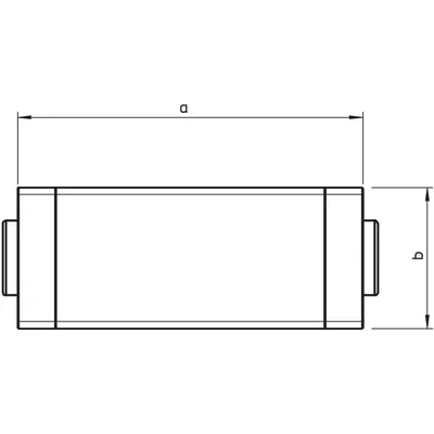T-Stück und Querstück WDK 40x60