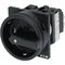 T0-1-102/EA/SVB-SW Main switch, 2 pole, 20 A, emergency stop function, 90°, padlockable in the Off position, surface mounting, black knob with padlockable function