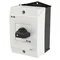 T0-1-8200/I1 On-Off switch, 1 pole, 20 A, 90 °, in IP65 housing, black knob, non-lockable