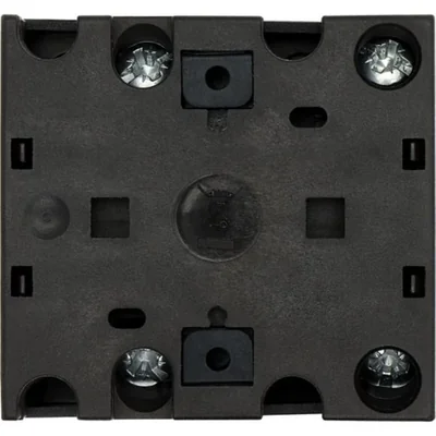 T0-1-8210/EZ Power switch, Contacts: 2, 20 A, type: 1-0-2, 60 °, latching, 22.3 mm surface mount, black knob, non-locking