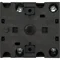 T0-1-8210/EZ Power switch, Contacts: 2, 20 A, type: 1-0-2, 60 °, latching, 22.3 mm surface mount, black knob, non-locking