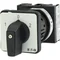 T0-1-8210/EZ Power switch, Contacts: 2, 20 A, type: 1-0-2, 60 °, latching, 22.3 mm surface mount, black knob, non-locking