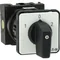 T0-1-8210/EZ Power switch, Contacts: 2, 20 A, type: 1-0-2, 60 °, latching, 22.3 mm surface mount, black knob, non-locking