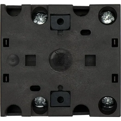 T0-1-8210/EZ Power switch, Contacts: 2, 20 A, type: 1-0-2, 60 °, latching, 22.3 mm surface mount, black knob, non-locking