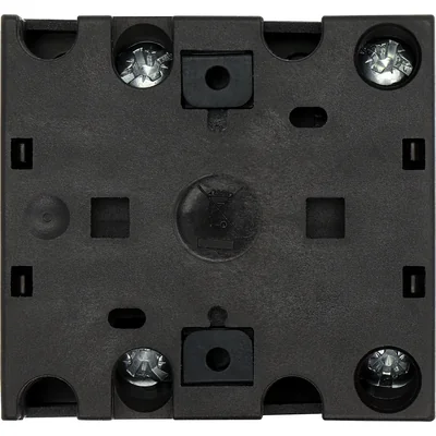 T0-1-8210/EZ Power switch, Contacts: 2, 20 A, type: 1-0-2, 60 °, latching, 22.3 mm surface mount, black knob, non-locking