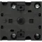 T0-1-8210/EZ Power switch, Contacts: 2, 20 A, type: 1-0-2, 60 °, latching, 22.3 mm surface mount, black knob, non-locking