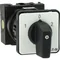 T0-1-8210/EZ Power switch, Contacts: 2, 20 A, type: 1-0-2, 60 °, latching, 22.3 mm surface mount, black knob, non-locking