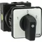 T0-1-8210/EZ Power switch, Contacts: 2, 20 A, type: 1-0-2, 60 °, latching, 22.3 mm surface mount, black knob, non-locking