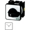 T0-1-8220/E Power switch, Contacts: 2, 20 A, type: 1-2, 90 °, latching, surface mounting, black knob, non-locking