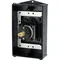 T0-2-15679/I2H/MBS/SVB Main switch, 3 pole + 1 NO, 20A, emergency stop function, padlockable in the Off position, 90°, in hardened glass enclosure, with MBS screening plate, red-yellow knob with padlockable function