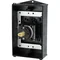 T0-2-15679/I2H/MBS/SVB Main switch, 3 pole + 1 NO, 20A, emergency stop function, padlockable in the Off position, 90°, in hardened glass enclosure, with MBS screening plate, red-yellow knob with padlockable function