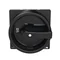 T0-2-1/EA/SVB-SW Main switch, 3 pole, 20 A, emergency stop function, 90°, padlockable in the Off position, surface mounting, black handle with padlockable function