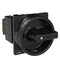 T0-2-1/EA/SVB-SW Main switch, 3 pole, 20 A, emergency stop function, 90°, padlockable in the Off position, surface mounting, black handle with padlockable function