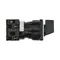 T0-2-8241/EZ Step switch, Contacts: 3, 20 A, plate: 0-3, 45 °, 3 steps, 45°, latching, 22.3 mm panel mount, black knob, non-locking