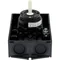 T0-2-8900/I1/SVB Interruptor de encendido/apagado, 3 polos + neutro, 20 A, 90°, en carcasa IP65, pomo rojo-amarillo con candado