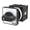 T0-3-8243/E Step switch, Contacts: 5, 20 A, plate: 0-5, 45 °, 5 steps, 45°, latching, surface mounting, black knob, non-locking