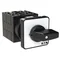 T0-4-15602/E Code switch, Contacts: 8, 20 A, BCD code 0-9, plate: 0-9, 30 °, latching, surface mounting, black knob, non-locking option