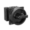 T3-1-102/EA/SVB-SW Main switch, 2 pole, 32 A, emergency stop function, 90°, padlockable in the Off position, surface mounting, black knob with padlockable function