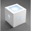 TABLE CUBE Lampada da tavolo espositiva bianca