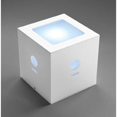 TABLE CUBE White table lamp