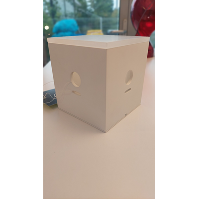 TABLE CUBE White table lamp