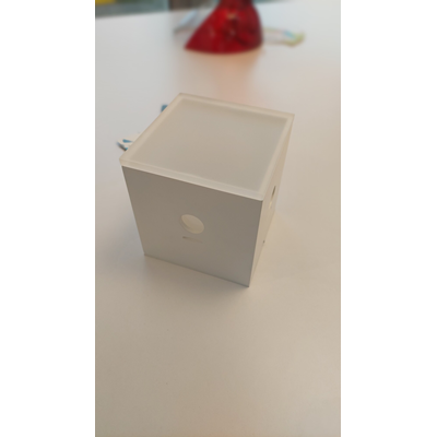 TABLE CUBE White table lamp