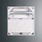 Tableau de distribution de compteurs RZ 17NN P O 2T1F+15S, plaque 432x403x135 ; avec fenêtre ; IP30 ; RAL 9003