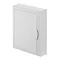 Tableau de distribution ECONOMIC BOX 2x12 PE+N, montage en saillie, IP 40 - blanc