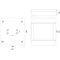 Tableau de distribution en saillie SRn-36/2 blanc transparent