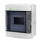 Tableau de distribution EP-LUX PLUS 1x6 PE+N, montage en surface, PV 1500 V CC / 1000 V CA, IP 65 - couleur fumée