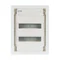 Tableau de distribution modulaire encastré KLV-24HWS-SF K-G IP30 2x28 super plat