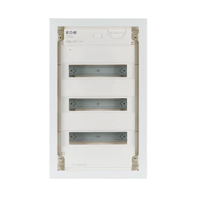 Tableau de distribution modulaire encastré KLV-36UPS-F IP30 3x42 plat