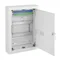 Tableau de distribution MSF 2x12 PE+N métallique, montage en surface, IP 30 - blanc