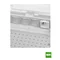 Tableau de distribution MSF TWIN 2x12 PE+N+2x12 multimédia, montage en surface, métal, IP 30 - blanc