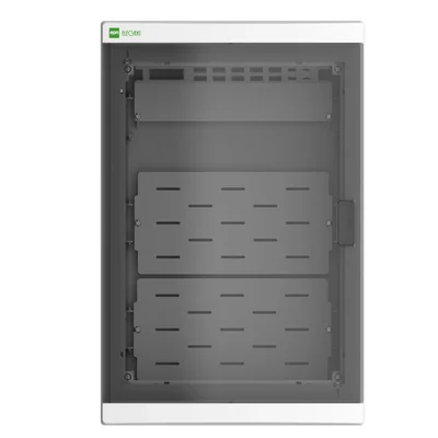 Tableau de distribution multimédia ELEGANT 3x12 à montage en surface IP 40 - couleur fumée