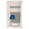 Tableau de distribution multimédia KLV-48HWM-F, encastré, K-G IP30, 1x14 plat