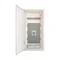 Tableau de distribution multimédia KLV-48HWM-F, encastré, K-G IP30, 1x14 plat