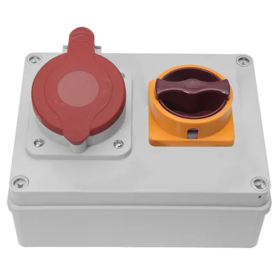 Tableau de distribution R-BOX 190 : 1 x 16 A/5 pôles, 1 x 0/1 25 A, 400 V, IP44