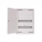 TABLEAU DE SERVICE NRPsm 54 (3x18) AVEC VERROUILLAGE (54-3-18-2) RAL 9003