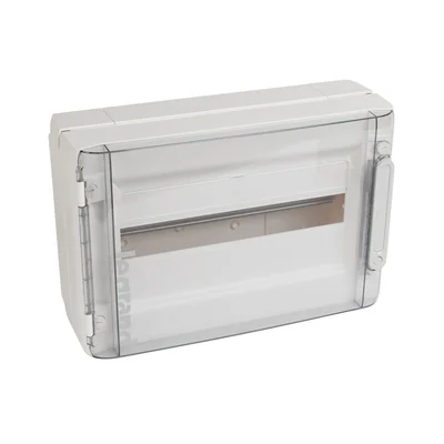 TABLERO DE DISTRIBUCIÓN DE MONTAJE EN PARED XL3 125 1X18 PUERTA TRANSPARENTE