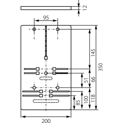 Tablero de mostrador T-1F.3F-b/z-NOVA-12