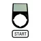Tabliczki opisowe, START, M22S-ST-GB1