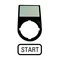 Tabliczki opisowe, START, M22S-ST-GB1