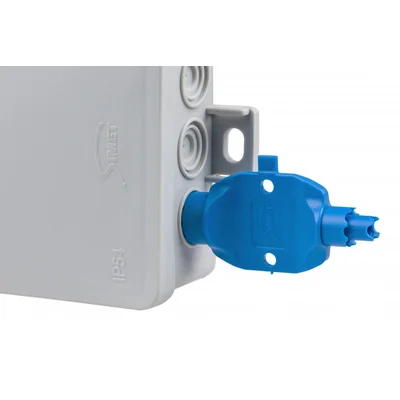Taglierina per indebolimento nelle scatole della serie di scatole da muro FASTBOX, blu