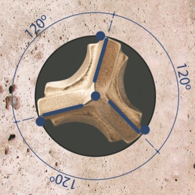 TALADRO REBARRADO 6.0X 50X110MM SDS PLUS