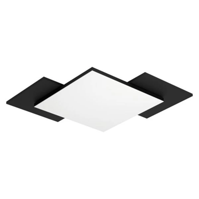 TAMURIA Lampada da soffitto 43,5cm 21W 3000K 2700lm IP20 nero