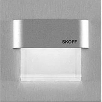 Tango lighting stainless steel, cut, warm white