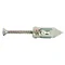 TAP-IT Łącznik metalowy 10,5x30mm do wbijania do płyt G-K z wkrętem 4x40mm 12szt
