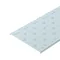 Tapa de chapa estriada DBKR 300 FS para bandejas portacables BKRS
